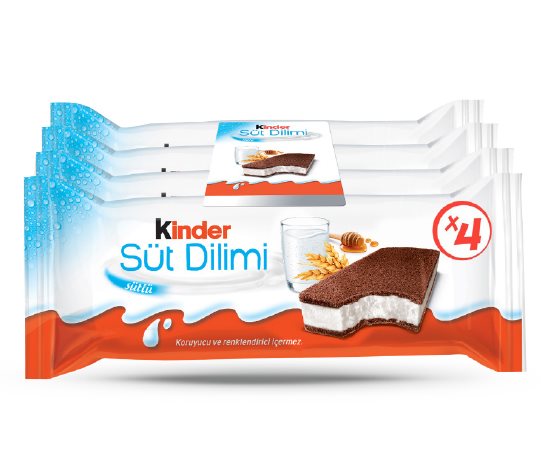 28gx4 Kinder Süt Dilimi Kek