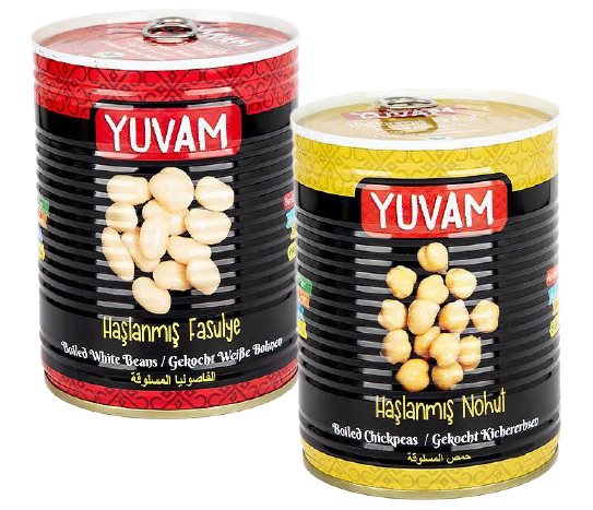 Yuvam Haşlanmış Bakliyat Çeşitleri