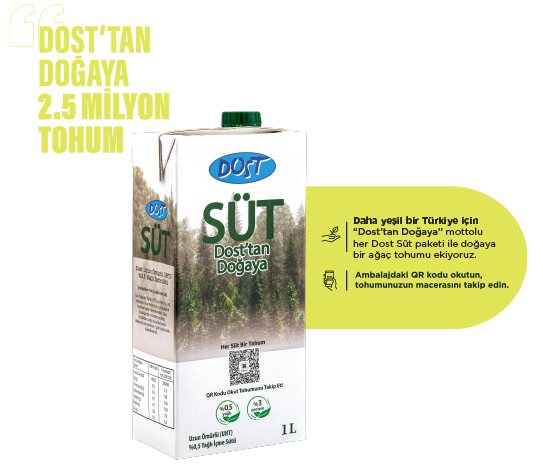 DOST %0,5 YAĞLI SÜT