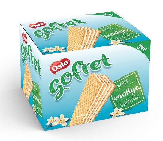 Oslo Vanilyalı Gofret