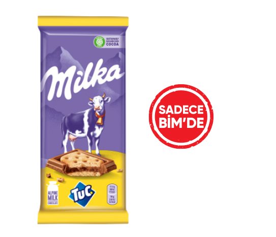 Milka Tuc Tuzlu Krakerli Tablet Çikolata