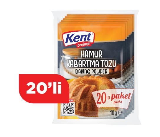 Kent Boringer Hamur Kabartma Tozu