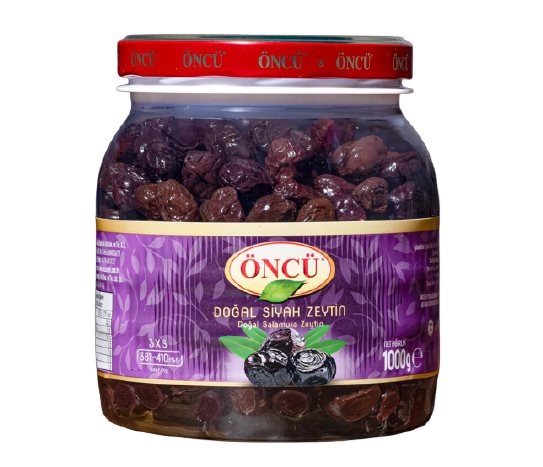 Öncü Siyah Zeytin 381-410 Adet/Kg