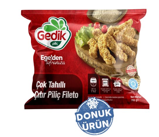 Gedik Çok Tahıllı Çıtır Piliç Fileto