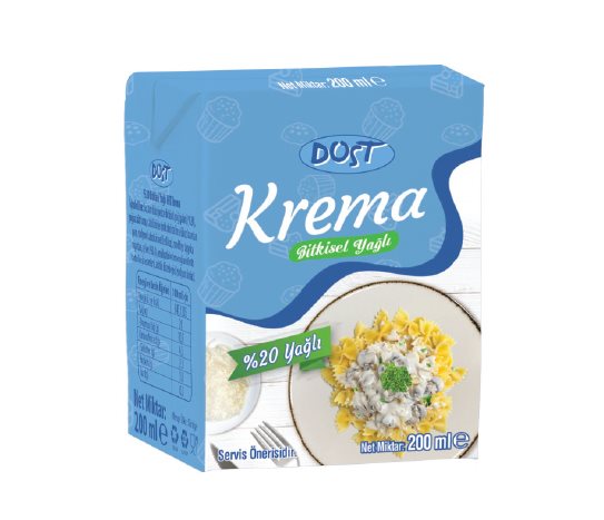 Dost %20 Yağlı Bitkisel Krema