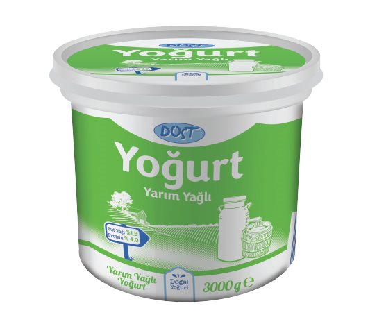 Dost Yarım Yağlı Yoğurt