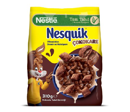 Nesquik Çokokare Kakaolu Tahıl Gevreği
