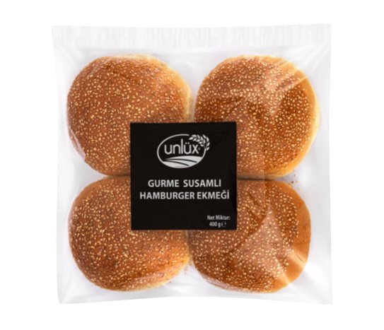 Unlüx Gurme Susamlı Hamburger Ekmeği