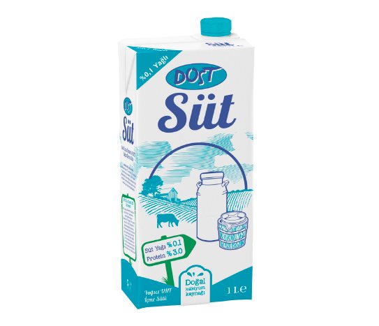 Dost %0,1 Yağlı Süt