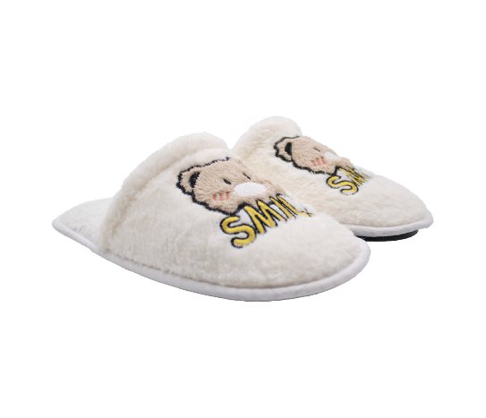 Ayıcık Desenli Terlik Kadın