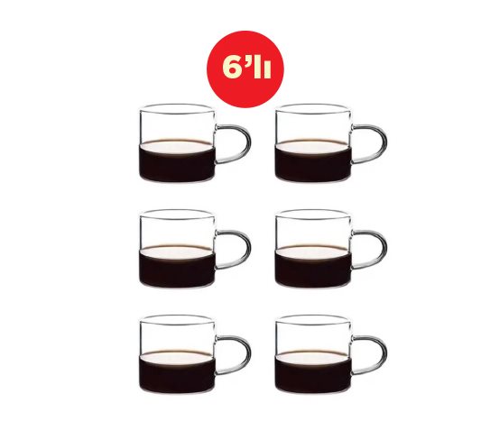 Cam Espresso Bardağı