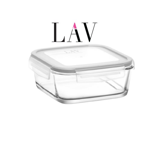 Cam Kilitli Saklama Kabı