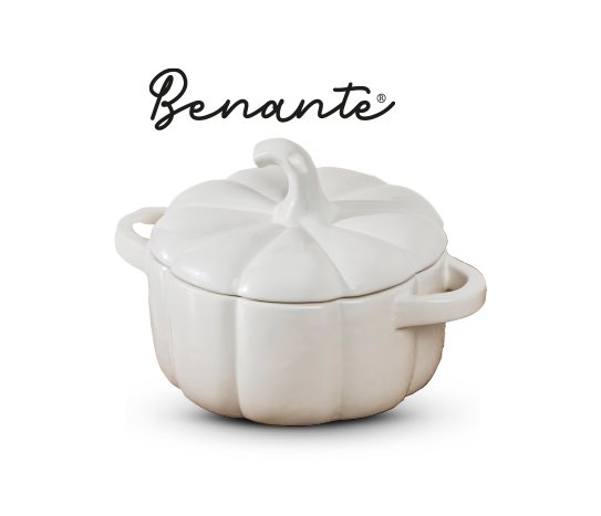 Balkabağı Şekilli Kapaklı Kase