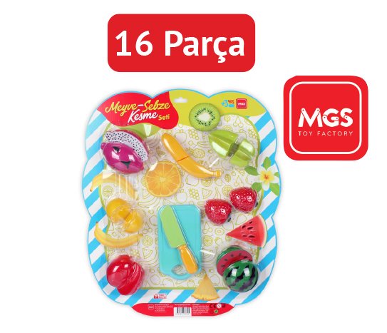 Oyuncak Meyve Sebze Kesme