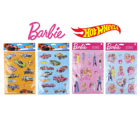 Kabartmalı Sticker Seti