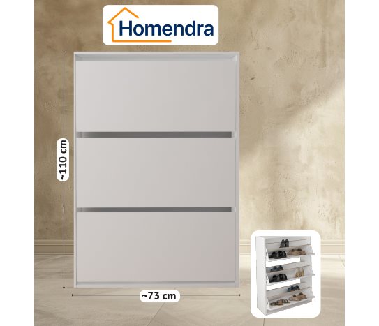 3 Bölmeli Ayakkabılık