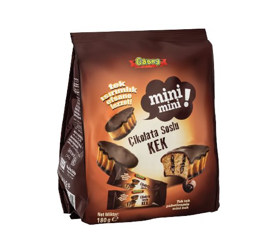 Casey Çikolata Soslu Mini Kek