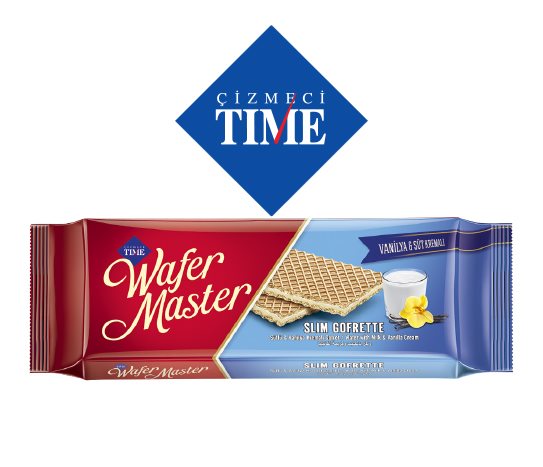 Wafer Master Sütlü Vanilya Kremalı Gofret