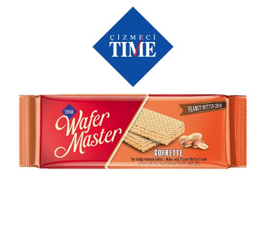 Wafer Master Yer Fıstığı Kremalı Gofret