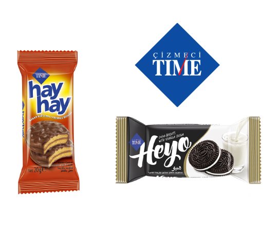 Hayhay 20 G / Heyo 20 G Kaplamalı Bisküvi Hayhay ve Vanilya Kremalı Bisküvi