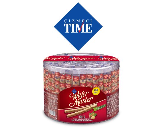Wafer Master Rolls Kakaolu Fındık Kremalı Gofret