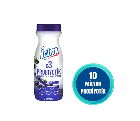 İçim Kara Mürver &amp; Yaban Mersini Probiyotik İçecek