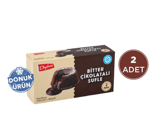 Daphne Bitter Çikolatalı Sufle