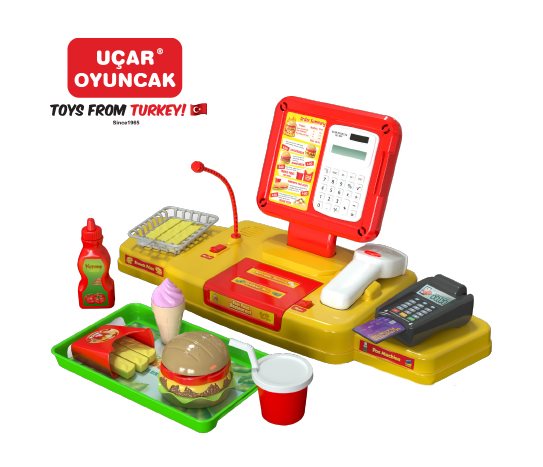 Yazar Kasa ve Hamburger Seti