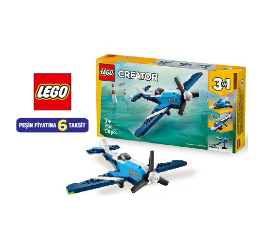 31160 LEGO* Creator Uçak: Yarış Uçağı