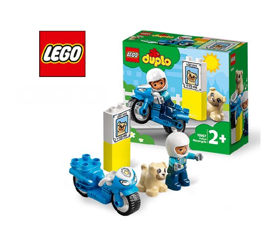 10967 LEGO DUPLO Polis Motosikleti