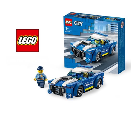 60312 LEGO* City Polis Arabası