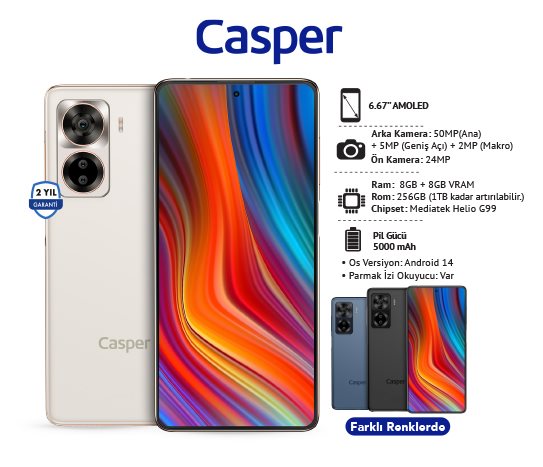 VIA X45 CEP TELEFONU 8GB/256GB