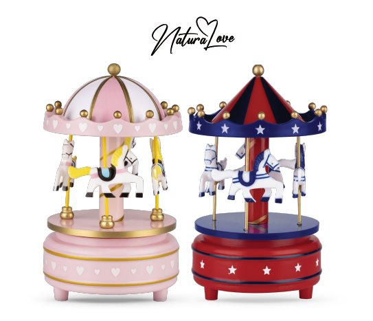 Natura Love Carusel Müzik Kutusu