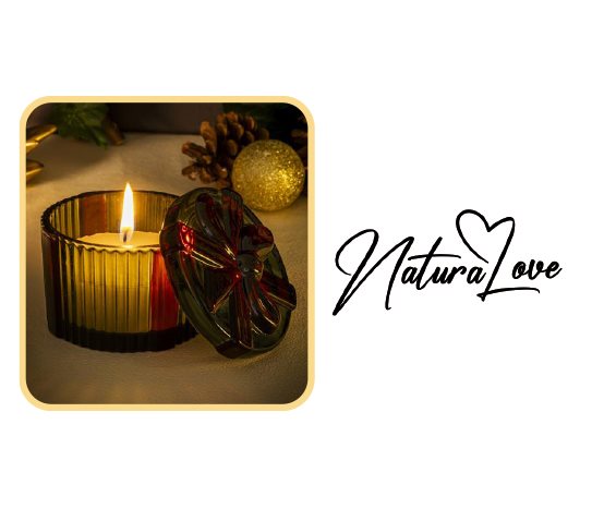 Natura Love Kurdela Desenli Cam Mum