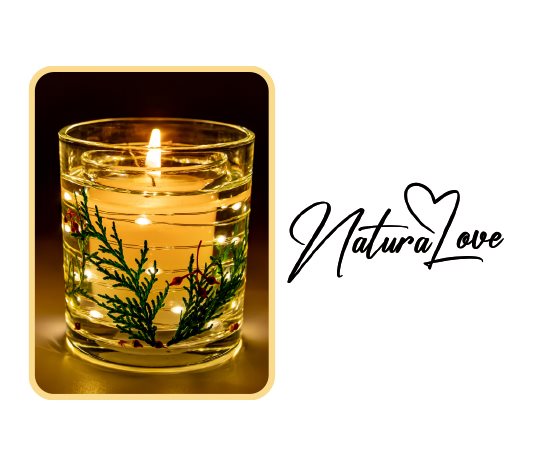 Natura Love Isı Sensörlü Mum