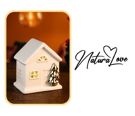 Natura Love Gold Ağaçlı Ev