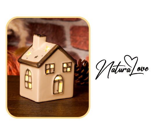 Seramik Işıklı Ev