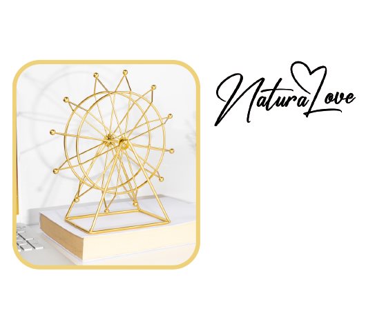 Natura Love Dekoratif Metal Dönme Dolap
