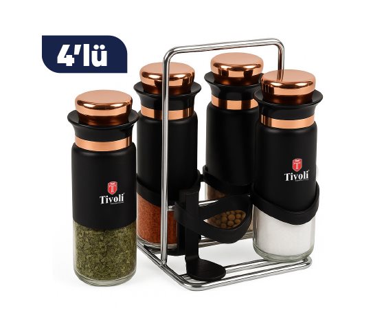 Standlı Baharatlık Seti