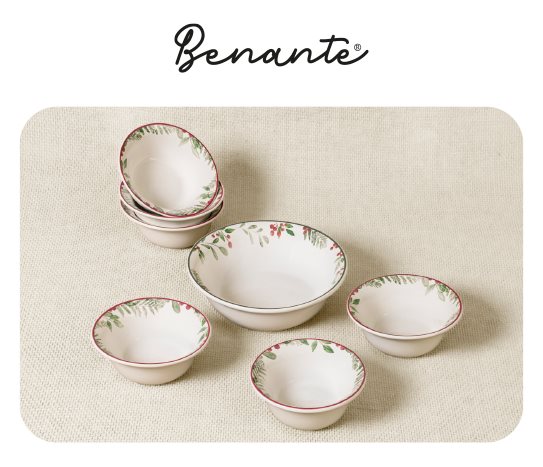 Benante 7 Parça Çerezlik Seti