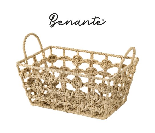 Benante Örme Hasır Sepet