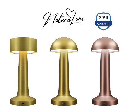 Natura Love Mantar Masa Lambası