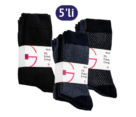 Gloss Soket Çorap Erkek