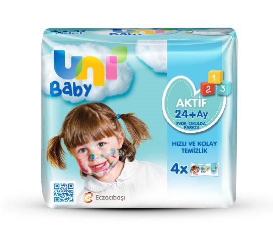 Uni Baby Aktif Islak Havlu