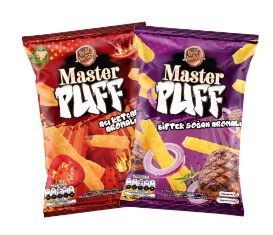 Master Puff Mısır Çerezi Çeşitleri