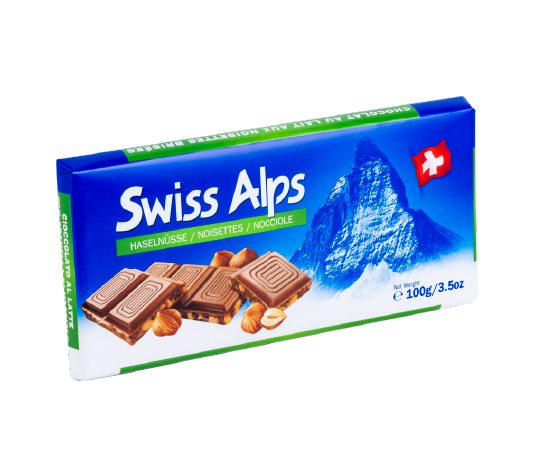 Swiss Alps Sütlü Fındıklı İsviçre Çikolatası