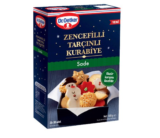 Dr.Oetker Zencefilli Tarçınlı Kurabiye