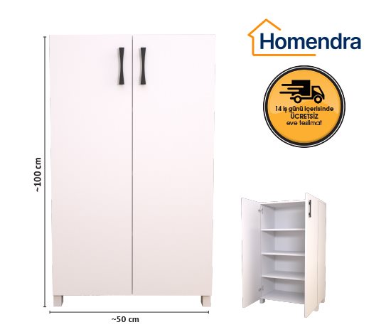 2 KAPAKLI ÇOK AMAÇLI DOLAP