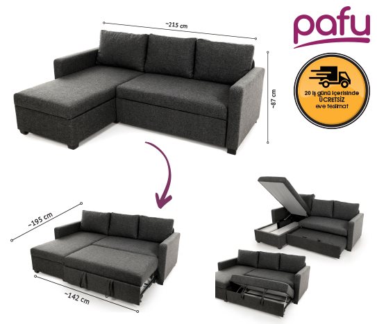 KADO YATAKLI KÖŞE KOLTUK TAKIMI