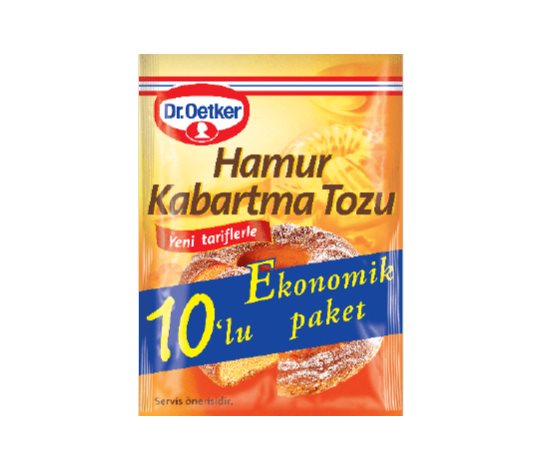 Dr.Oetker Hamur Kabartma Tozu 10’lu
